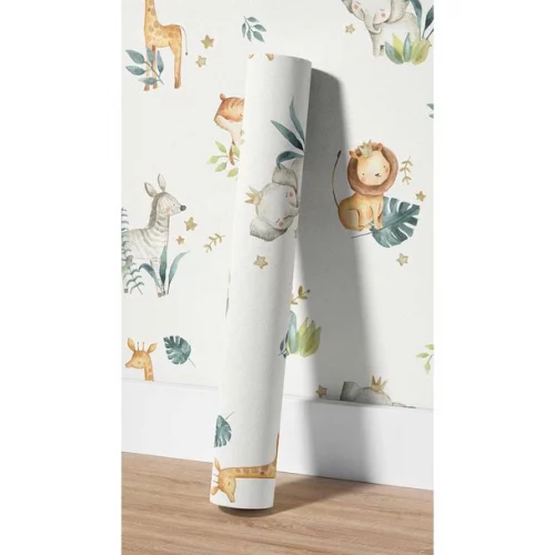 Adesivo Papel de Parede Para Quarto Infantil Criança Lavável Animais PP-AA18