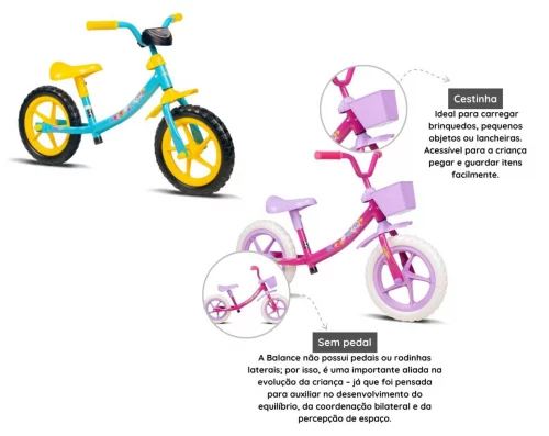 Bicicleta de Equilíbrio Verden Push Balance