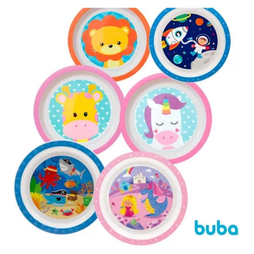 Buba Pratinho Aventuras Prato bebe