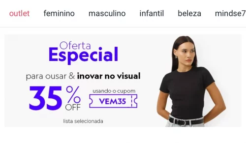 C&A COM CUPOM DE 35% OFF🏃‍♀️