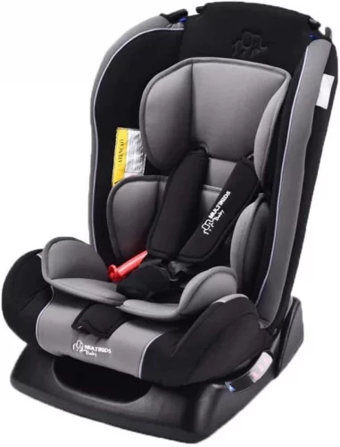 🛍️Cadeira Para Auto 0-25 Kgs Multikids Baby Prius Cinza Com Preto - Bb637