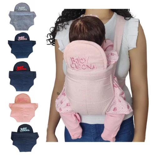 Canguru de Bebê Infantil Baby Carona Ergonômico Macio Ajustável e Regulável