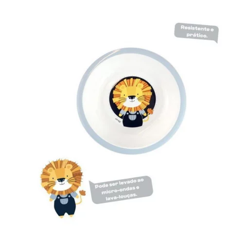 Clingo Pratinho Bowl Infantil -  Luke Azul e Coala