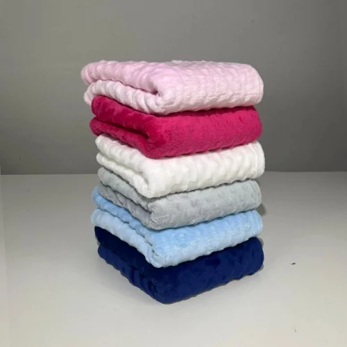 Cobertor de Bebe Soft Mantinha Extra Macia 80 x 100cm 10 Cores Disponiveis