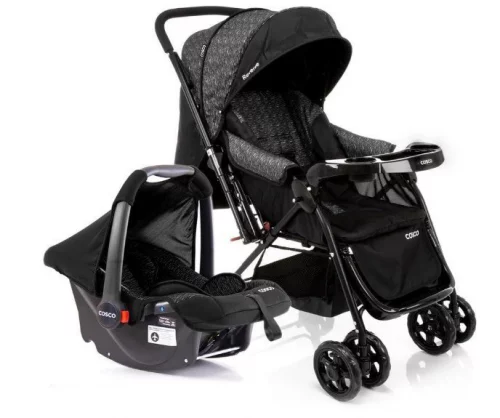 Combo Carrinho + Bebe conforto