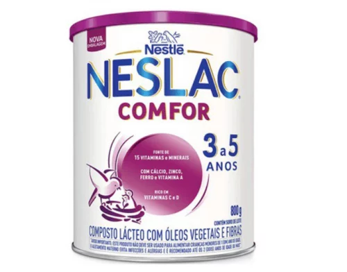 Composto Lácteo Nestlé Neslac Comfor Lata 800g