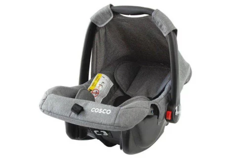 Cosco Kids, Bebê Conforto Wizz, 0 a 13kg, Cinza Mescla