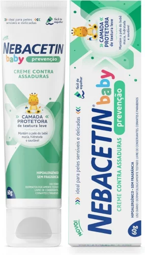 Creme Prevenção Nebacetin Baby 60g