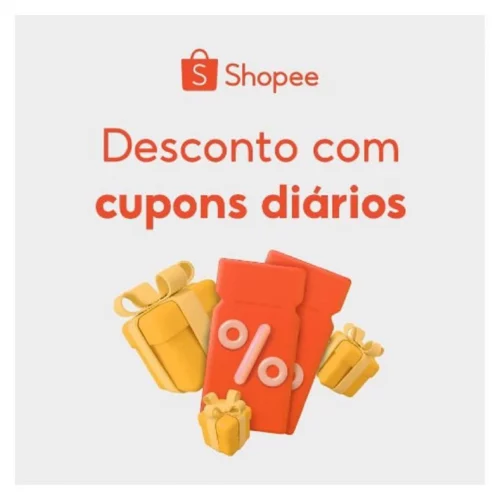 Descontos C/ Cupom Diário na Shopee‼️