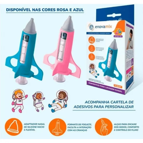 Dispositivo para Lavagem Nasal Enovamix
