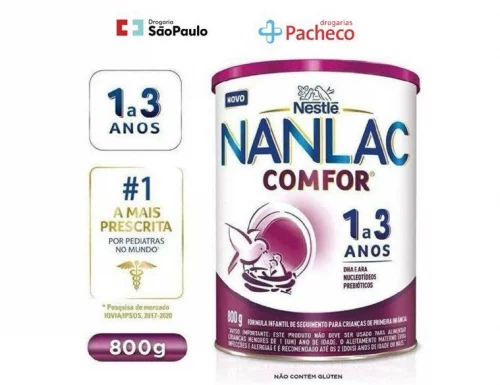 Fórmula Infantil Nanlac Comfor 800g