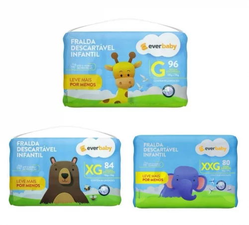Fralda Ever Baby Giga