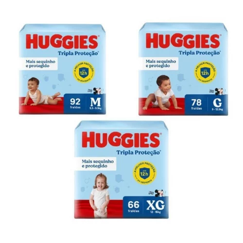 Fralda Huggies Tripla Proteção