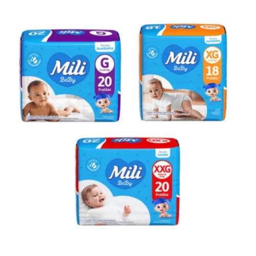 Fralda Mili Baby