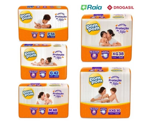 Fralda Pom Pom Protek
