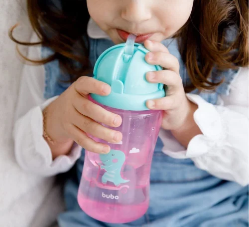 Garrafinha Buba Dino Patinete 400ml