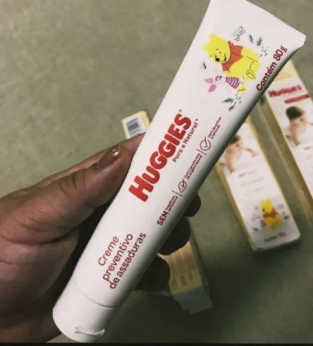 HUGGIES Creme Preventivo De Assaduras Huggies Puro E Natural - 80G