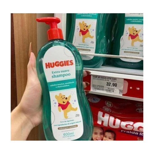 Huggies Extra Suave - Shampoo Infantil, 600ml