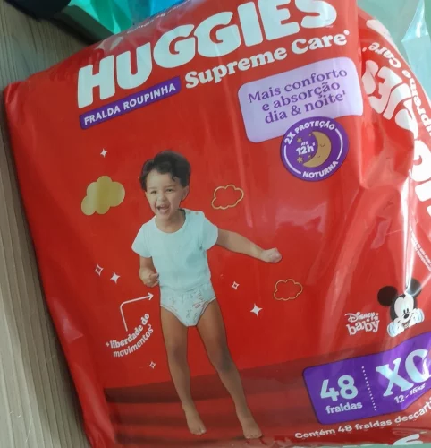 Huggies Fralda Roupinha Supreme Care XXG 48 Un