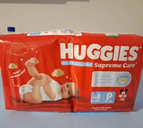 👉🏻 Huggies Fralda Supreme Care P 48 Unidades
