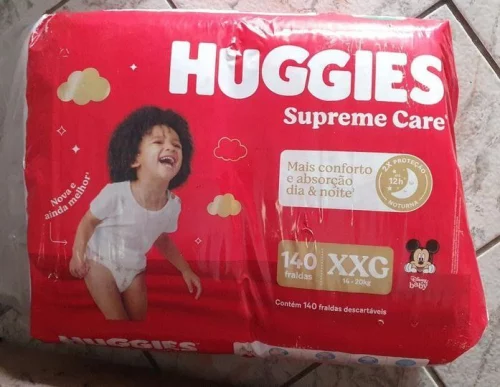 Huggies Fralda Supreme Care XXG 140 Un