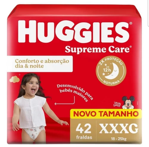 Huggies Fralda Supreme Care XXXG 42 Un