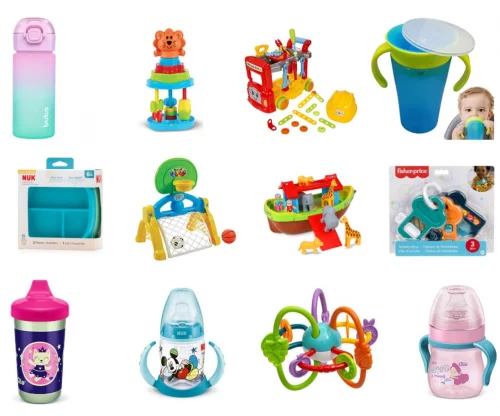 Itens de Bebê com 25% off do cupom!