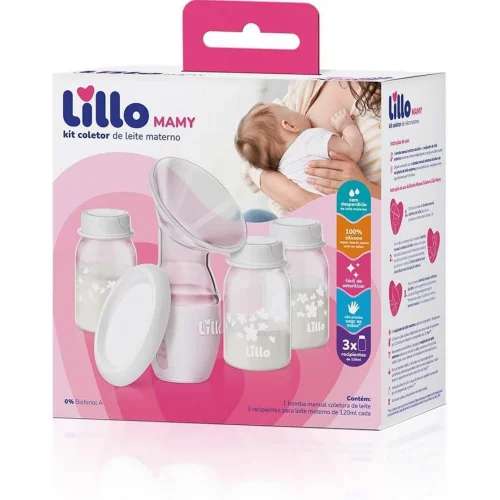 Kit Coletor de Leite - Lillo Mamy