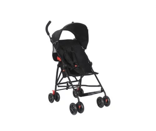 Maxi Baby Carrinho de Bebê Passeio Guarda Chuva MOVEE (Preto)