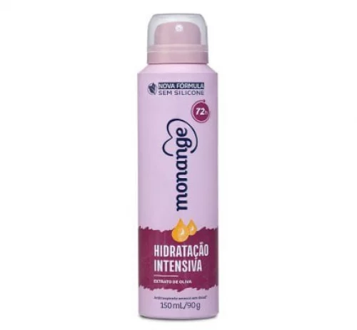 Monange Desodorante Aerossol Hidratação Intensiva 150Ml (90G)