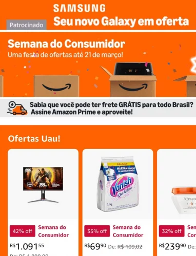 OFERTAS NA SEMANA DO CONSUMIDOR