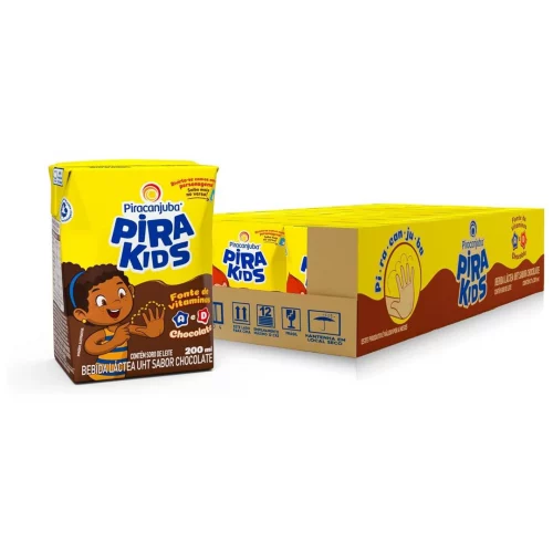 Pack de Achocolatado Pirakids 200 ml - 27 Unidades