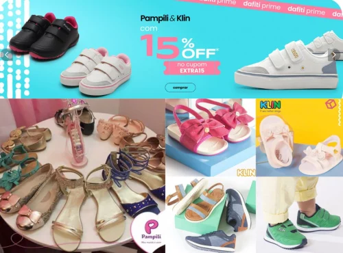Pampili e Klin com até 57% off + 15% extra do cupom 🎉