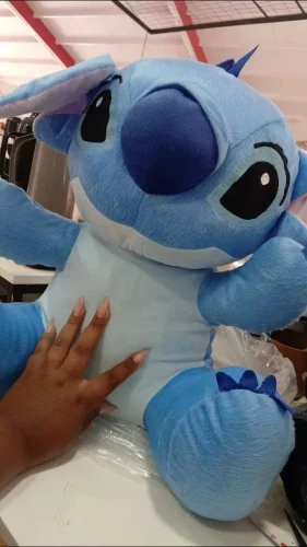 Pelúcia Stitch Gigante Brinquedo Anti Alérgico 45 Centímetros Desenho Animado