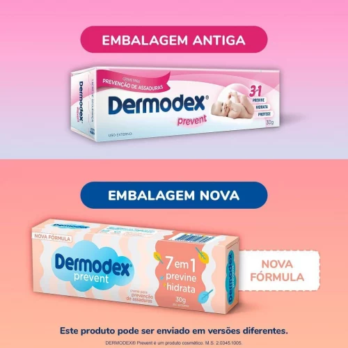 Pomada para Prevenção de Assaduras Dermodex Prevent - 30g