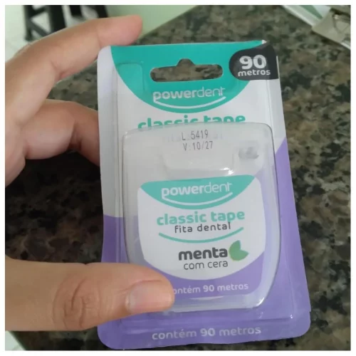 Power Dent - Fita Dental Classic Floss 90 m, Menta