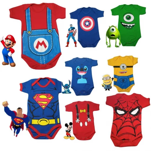 > 🛍 Promoção Body Temático Bebê Infantil / Mesversario/personalizado