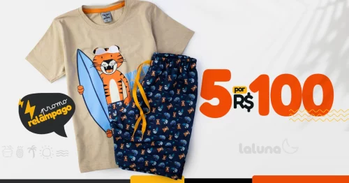 Promoção relâmpago! 5 por R$100!! E já que o mês virou que tal parcelar em até 10x sem juros? 