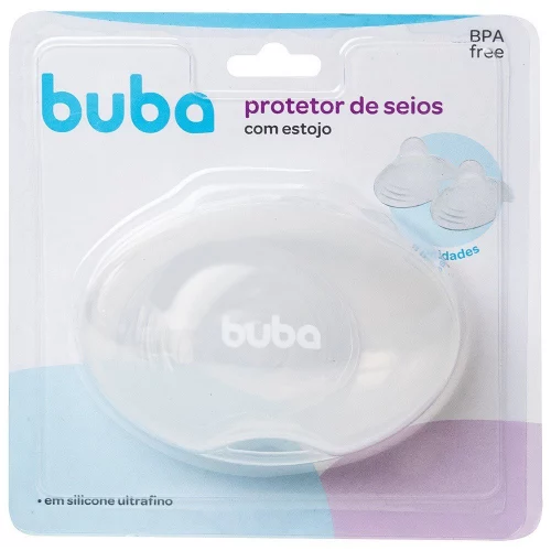 > 🛍 Protetor De Silicone Para Seios Mamilo Bico Seio Peito Amamentação Original Buba