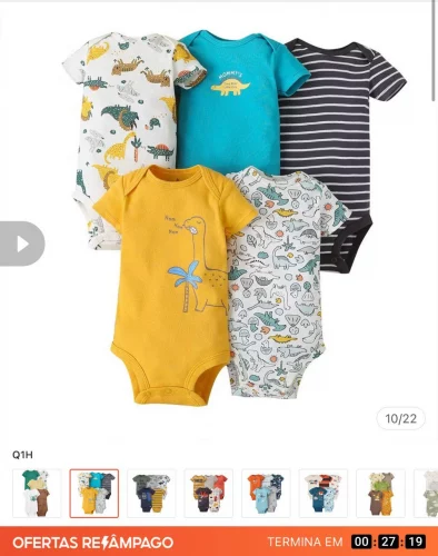 QUALIDADE PADRÃO CARTER’S! 🍼👶