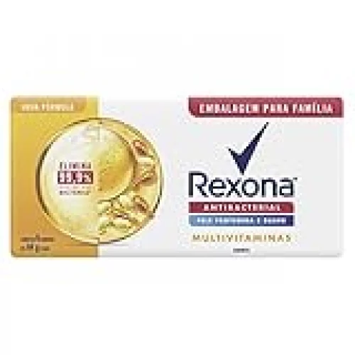 Rexona Sabonete Em Barra Multivitaminas 84G 6 Barras