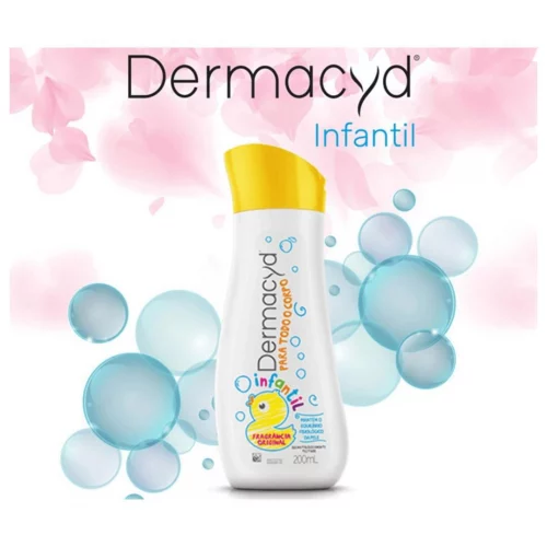 Sabonete líquido infantil Para todo o corpo Dermacyd 200ml