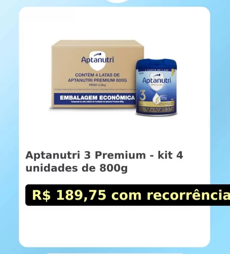 Sai 47,44  cada lata com FRETE GRÁTIS Brasil