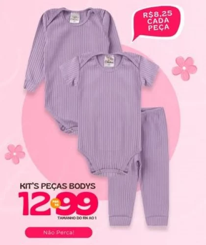 Sai 8,25 cada peça!!