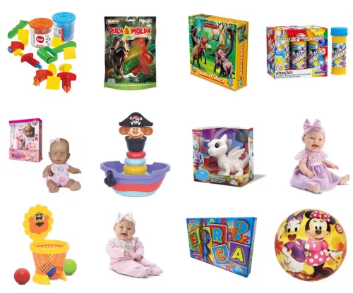 Seleção em Brinquedos e Jogos na amazon!