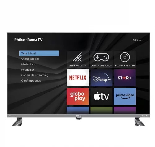 > SMART TV 32 PHILCO PTV32G7PR2CGB Roku Led HD Dolby Audio