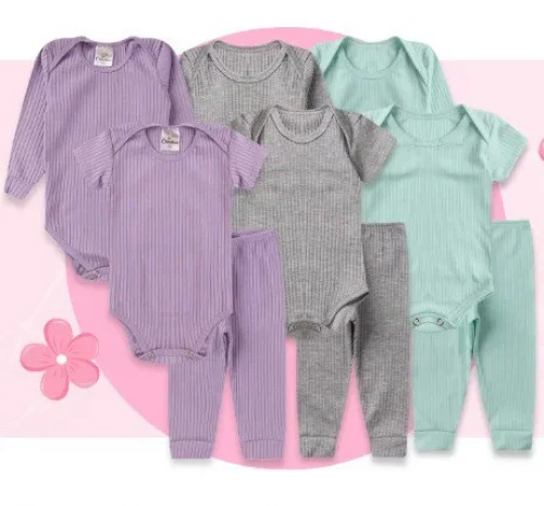 Super Combos de Bodys Para o Seu Bebê (Rn ao 1)