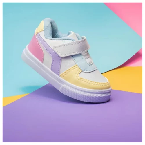 Tênis Infantil Casual Menina Funfy Recortes 3210A