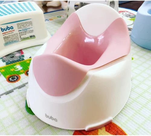 Troninho Infantil Rosa Buba