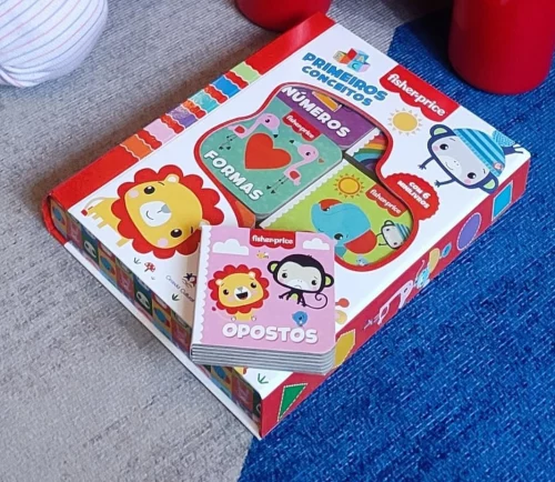 6 Livrinhos Fisher-Price - Primeiros conceitos
